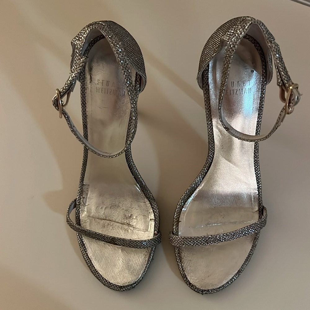 Stuart Weitzman Sparkle Heels - Picture 2 of 3